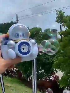 Mainan Anak Bubble Gun Kamera Astronot Luar Angkasa