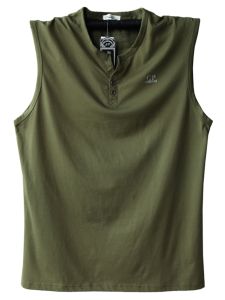 Áo Thun Cotton Cổ Chữ V Mùa Hè Mới Cho Nam Cỡ Lớn Không Tay Áo Thun Thể Thao Thường Ngày Chất Lượng Cao Thoáng Khí Thoải Mái