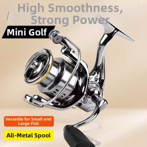 MLZH | All-Metal Micro Bait Spinning Fishing Reel