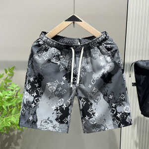 Classy Trendy Floral Shorts Mens Summer Thin Casual Fifth Pants Trendy Fashion Pirate Shorts Outwear Large Trunks