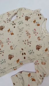 Harlow Kids - Pajamas Tencel Frill Animal Counting™