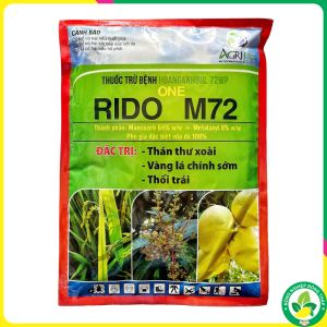 RIDO M72 Garden Fertilizer for Mango Tree - Prevents Yellowing Early Leaf Browning Fruit Rotting - 500g