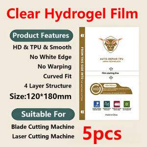 LS | 5/25/50/100PCS HD Clear  Protection Flexible Hydrogel Film For Mobile Phone TPU Screen Protective Film For Cutting Machine