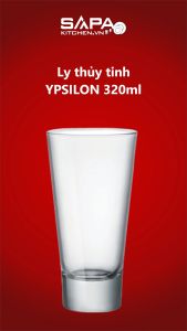 Bộ 12 Ly Thủy Tinh Ypsilon Bormioli Rocco 125030MN5021990 (320ml / Ly)