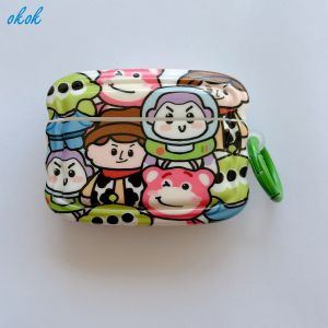 OKOK Ốp AirPods Buzz Lightyear IMD Cho AirPods 1 2 3 AirPods Pro 4 InPods 12 I12 Tai Nghe Không Dây Tai Nghe Bluetooth Thế Hệ 1 2 3 Ốp Lưng Silicon Vỏ Bảo Vệ Chống Sốc Bán Chạy Nhất Kèm Mặt Dây Chuyền