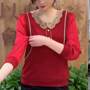 QIAOXIZI | Stylish Casual T-shirt for Women with Belly Covering and Youthful Look