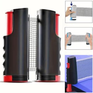 2025 Hot Table Tennis Net Anywhere Retractable Rack Sports Replacement Ping Pong Post Net Exercise Accessories Equipments