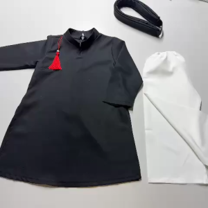 🍄2025 NEW [HÀNG XỊN 1-7 TUỔI] BỘ THẦY ĐỒ - ÔNG ĐỒ + QUẦN LỤA + MẪN 3 LỚP + TUA RUA CHO BÉ 9-25KG