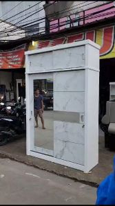 Lemari Baju HPL 2 Pintu Jumbo Tinggi / Lemari Pakaian