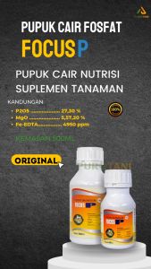 SUPLEMEN TANAMAN FOCUS P 500ML Magnesium Pirofosfat Pupuk Magnesium Pospat Phospat Cair Fosfat