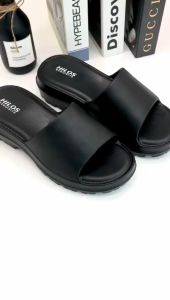 Sandal Selop Polos Kekinian Model Perahu Terbaru Viral Korea Stylist
