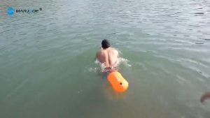 Water Inflatable Buoy Open Water Buoy With Adjustable Airbag Sports Safety Waterproof Air Bag with