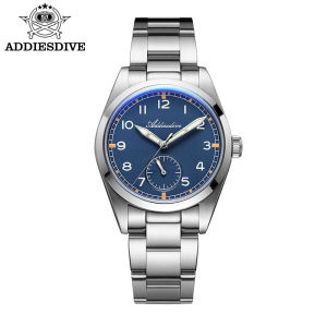 ADDIESDIVE 36mm Mens Luxury Watch 100m Water Resistance K1 Domed Crystal BGW9 + C3 Super-LumiNova VH60 Movement Stainless Steel
