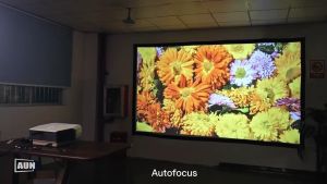 AUN【Super Bright】A004PRO for daylight 14500 lumens 4k smart projector for classroom teaching for office wanbo epson heavy duty projector for laptop auto focus mini portable projector for phone with hdmi