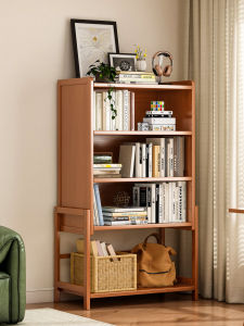 ตู้หนังสือทรงเหลี่ยมพื้น ตั้งในห้องนั่งเล่น ตั้งในห้องนอน ตู้เก็บของด้านข้างที่มีหน้าจอ TV ชั้นวางของด้านข้าง ไม่มีการปรับแต่ง