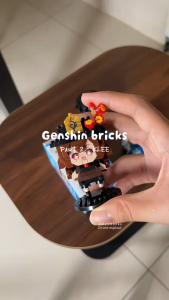 GOCRAFT Mini Micro Block Anime Figure DIY Building Toy (Two Forms) | Cute Collectible Brick Model Gift for Kids & Adults