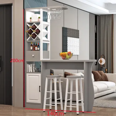 Home Bar Cabinet Table Dining and Bar Combination