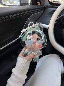 Ốp Lưng Bằng Nhựa Pha Lê CRYBABY Bubble Mart Túi Đựng Đồ Chơi Thời Trang Blind Box Trang Trí Văn Phòng Đồ Chơi Tĩnh Vật