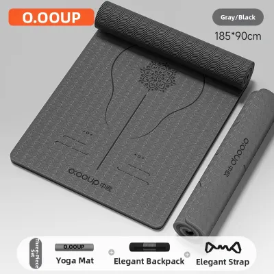 O:OOUP | Thickened Widen Shock Absorption Slip Resistant Noise Reduction Yoga Mat