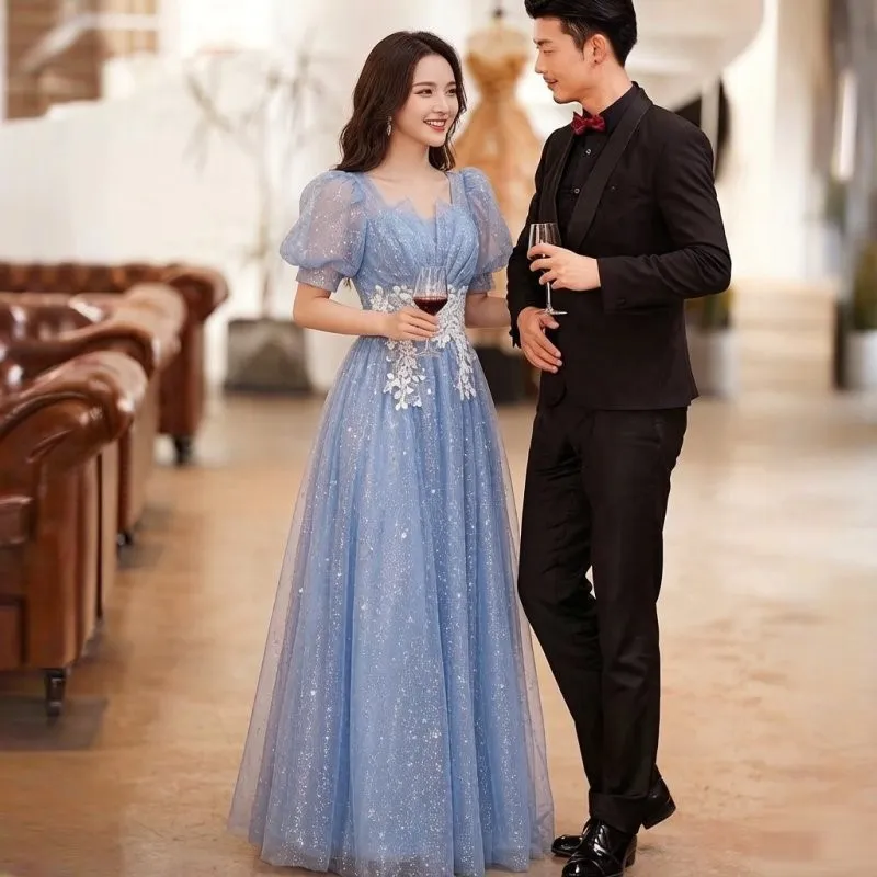 prom nite dresses Royal Blue Sequin Gown: Blondie Nites 5888BN Royal/Multi / 0 Put on a sophisticated look and wow all night long in this gorgeous outfit Blue Prom Nice Dresses For
