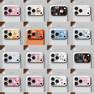 Sanrio | Cute KT Acrylic Lens Film Tempered Glass Camera Lens Protectors for IPhone 17 Pro Max 17 Pro Waterproof Lens Protective Films