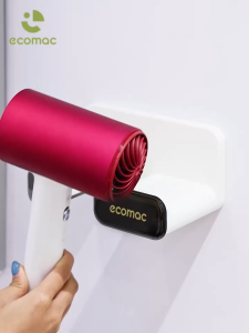 Giá Để Máy Sấy Tóc ECOMAC Có Ngăn Để Đồ Tiện Lợi EC28
