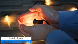 🌙 G40 25LED Bulbs 25FT LED Light Strip Fairy Lights Outdoor Solar Light Globe Party Garland Light Warm White Decoration