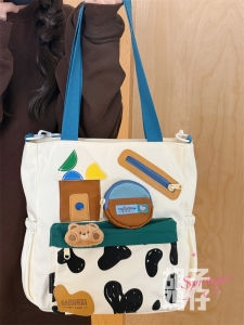 Cute Small Capacity Shoulder Crossbody Bag for Students Lightweight Japanese Style Girls Large Capacity Single Shoulder Sling Bag