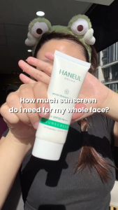 HANEUL Brightening Sunscreen SPF50 PA+++ with White Blossom Extract & Niacinamide Betaine [30g] Pelindung Matahari