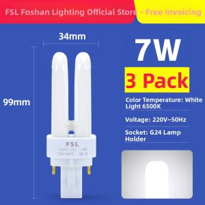 Energy Saving Fluorescent Lamp Tube 2U Type Plug And Play Bulb Compact Fluorescent Lamp for Home Decoration Lighting