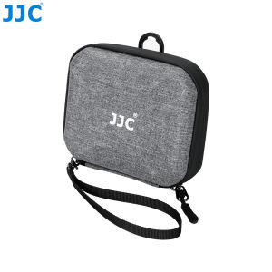 JJC | JJC 4 Pocket Hard Shell Camera Lens Filter Bag Up to 95mm Water Resistant Dustproof Filter Pouch for Round ND UV CPL Filter
