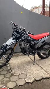 Decal CRF 150 L LIST Hitam Putih Dekal Stiker Motor Sticker Striping CRF 150 L Desain Custom D-I2-568 i2-909 I2-845 I2-1066