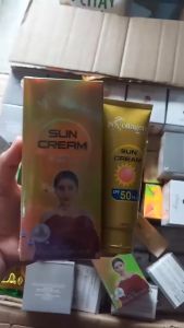 Kem Chống Nắng Sun Cream N Collagen 100ml - Kem Chống Tia UV Bảo Vệ Da  Dưỡng Ẩm Che Khuyết Điểm