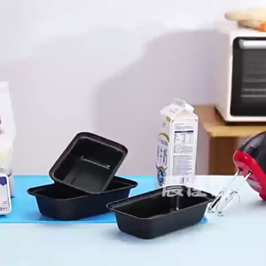 MLADEN Non-Stick Toast Cake Mold Rectangle Carbon Steel Bread Box Baking Pan Oven Baking Tray Acuan Kek