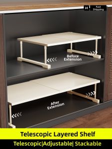evesigar |Multifunctional and Extendable Layered Storage Rack