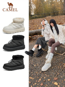 CAMEL | Outdoor Insulated Thick Bottom Non-Slip Warm Cotton Shoes