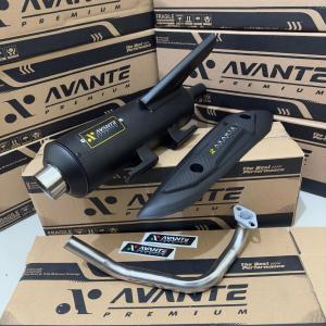 Fullset Knalpot model CMS original AVANTE PREMIUM gratis cover tameng VARIO PCX 160 BEAT SCOOPY XEON NMAX AEROX Fazzio Freego Genio Mio Skydrive Skywave  copy CMS kendaraan motorcycle