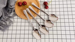 【Buy1Take3】48PCS Stainless steel Spoon & Fork Extra Thick & Long Dinnerware Utensils 12pcs/set