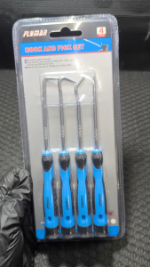 Flyman 4pcs Hook and Pick Set 6" Long High Quality Hand Tools