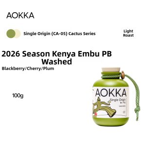 AOKKA | Fresh Light Roast Single Origin Kenya Water Washed Coffee Beans