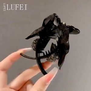 Jepit Rambut Korea Pita Cepol Sanggul Jepit Udang Untuk Wanita Aksesoris Rambut Pita Ala Korea Aksesoris Rambut R16