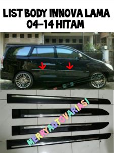 List body innova lama 04-14 hitam