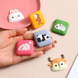 Cartoon Silicone Door Stop Wall Decal Protection Pad Anti-Collision Mat Fridge Door Back Cabinet Door Sticker Modern Simple Style
