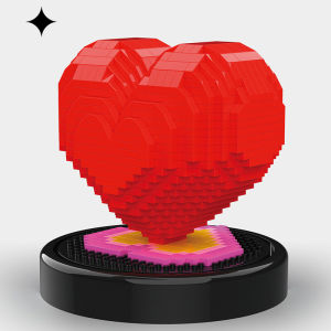 Creative Micro Diamond Love Building Blocks Valentines Day Gift Girls Birthday Gift Confession Artifact Couple Gift Ornaments