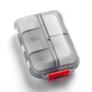 Portable Mini Medicine Box Compact Pill Organizer for Morning Noon Night Tablets Capsules Personal Health Care Storage