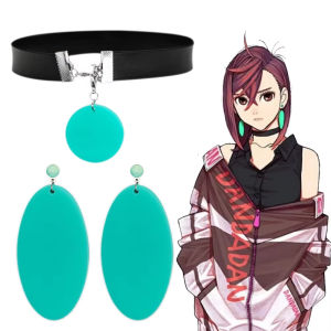 DAN DA DAN Momo Ayase Cosplay Xanh Earstuds Nữ Trang Sức Thời Trang Bông Tai Giọt Nước Hợp Kim Kẽm Acrylic Hợp Thời Trang Phụ Kiện
