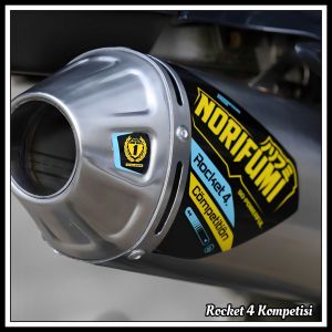 Knalpot Norifumi Rocket4 Competition KLX150 CRF150L WR155 DTracker Viar Cross X 150