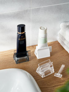 Manual Toothpaste Squeezer Bathroom Tool Lazy Persons Toothpaste Dispenser Childrens Sample Size Face Wash Holder