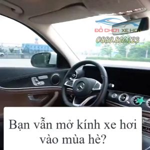 Dù Che Nắng Ô Tô Cao Cấp Dù Che Kính Lái Xe Hơi (Tặng BAO DA) - Chống Nắng Bảo Vệ Nội Thất