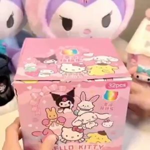 Cartoon eraser blind box Sanrio creative learning stationery primary and secondary school students children cute three-dimensional modeling eraser